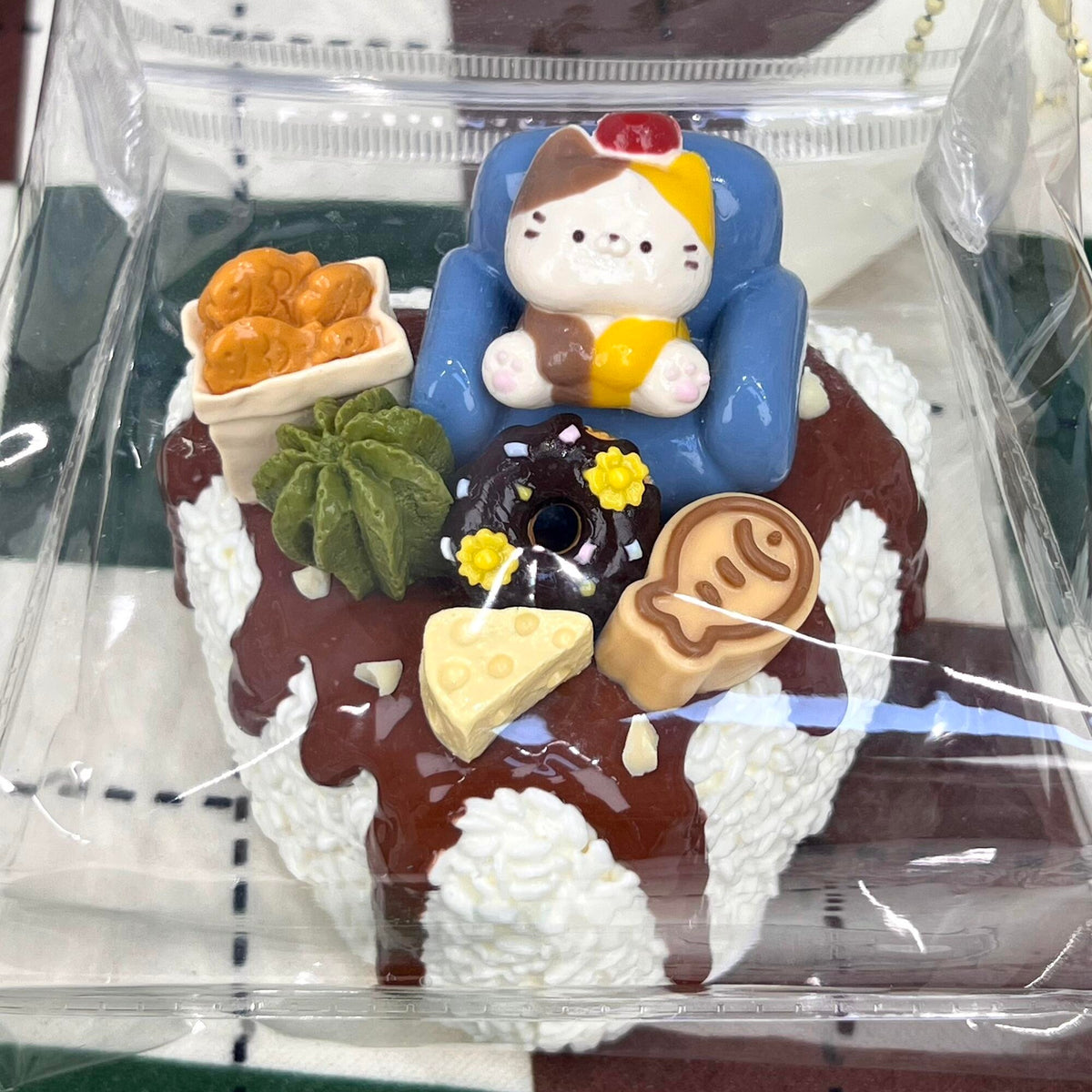 Vintage Cat Rice Ball Squishy