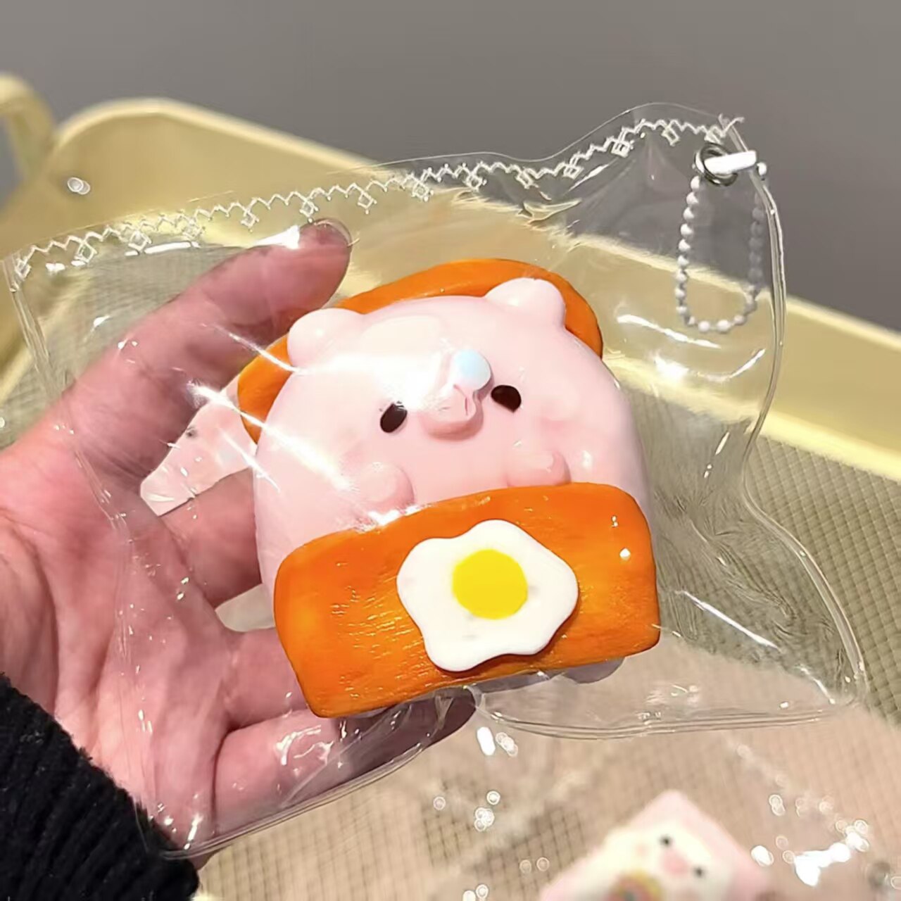 Little Pig Under the Blanket Squishy