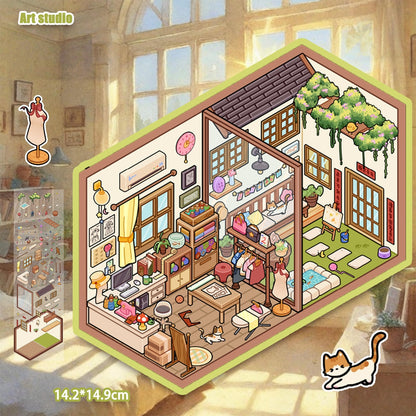 Art Studio 3D Sticker