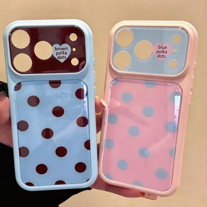 Polka Dots Acrylic Phone Case