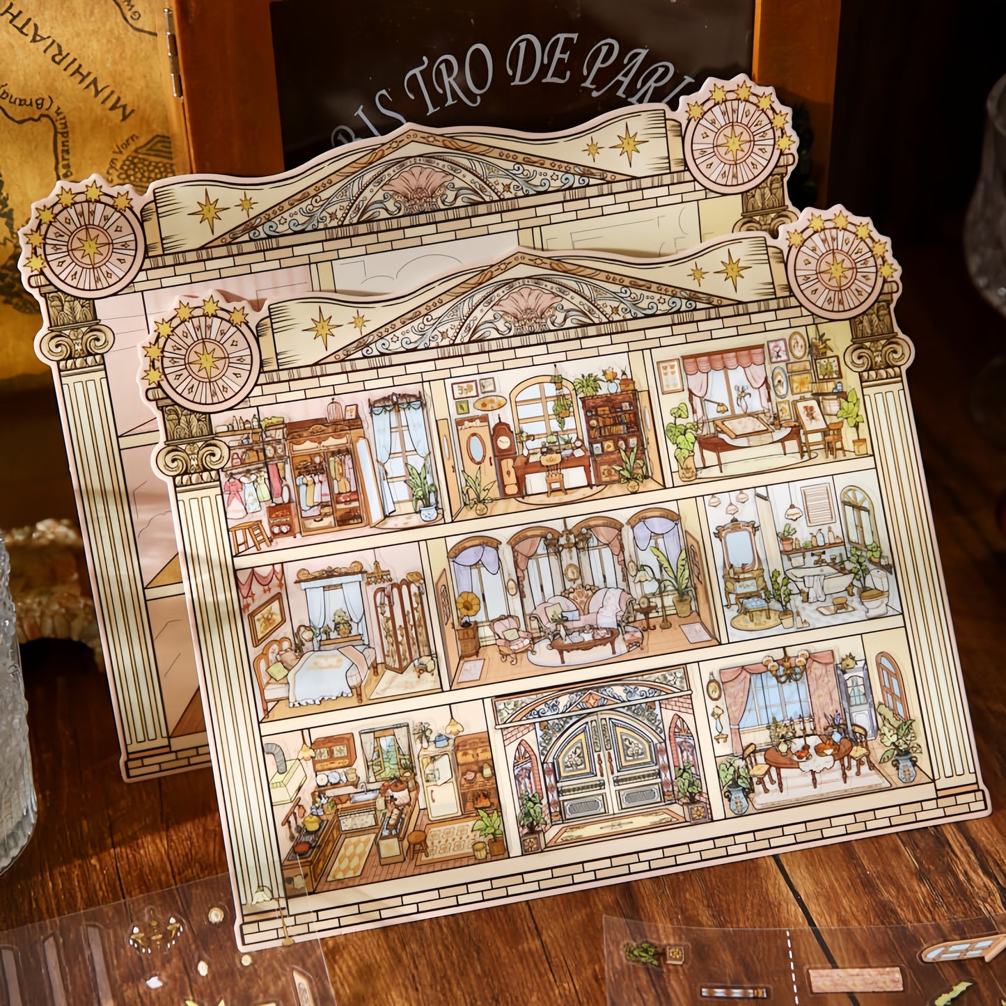 Starlight Mansion 3D Sticker