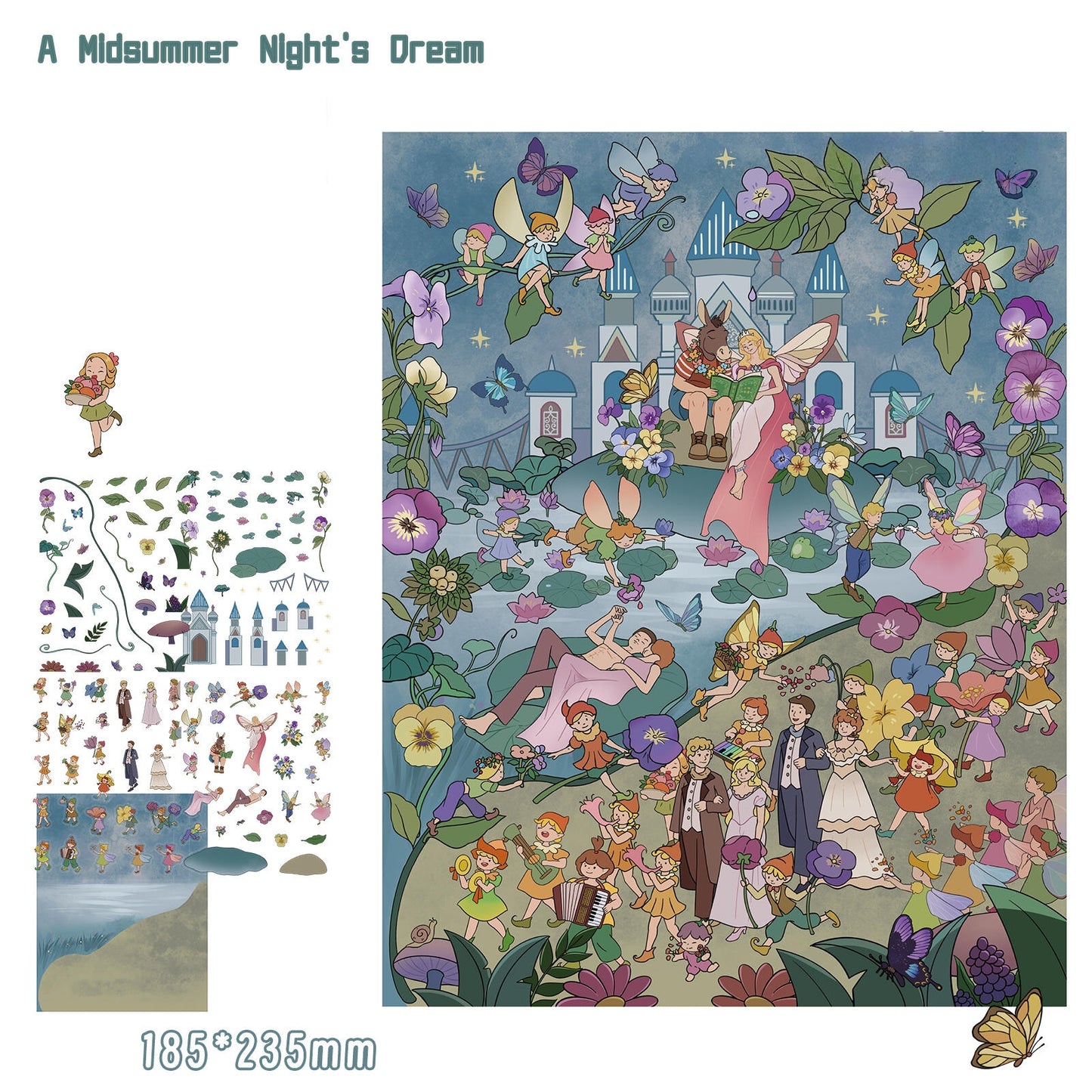 A Midsummer Night's Dream 3D Sticker
