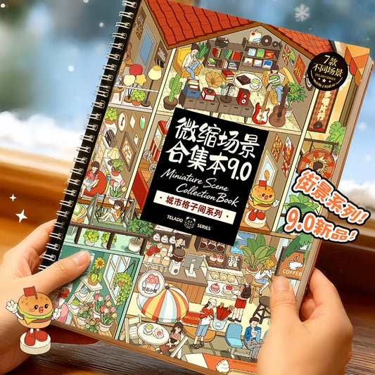 Urban Cubicles 3D Sticker Book