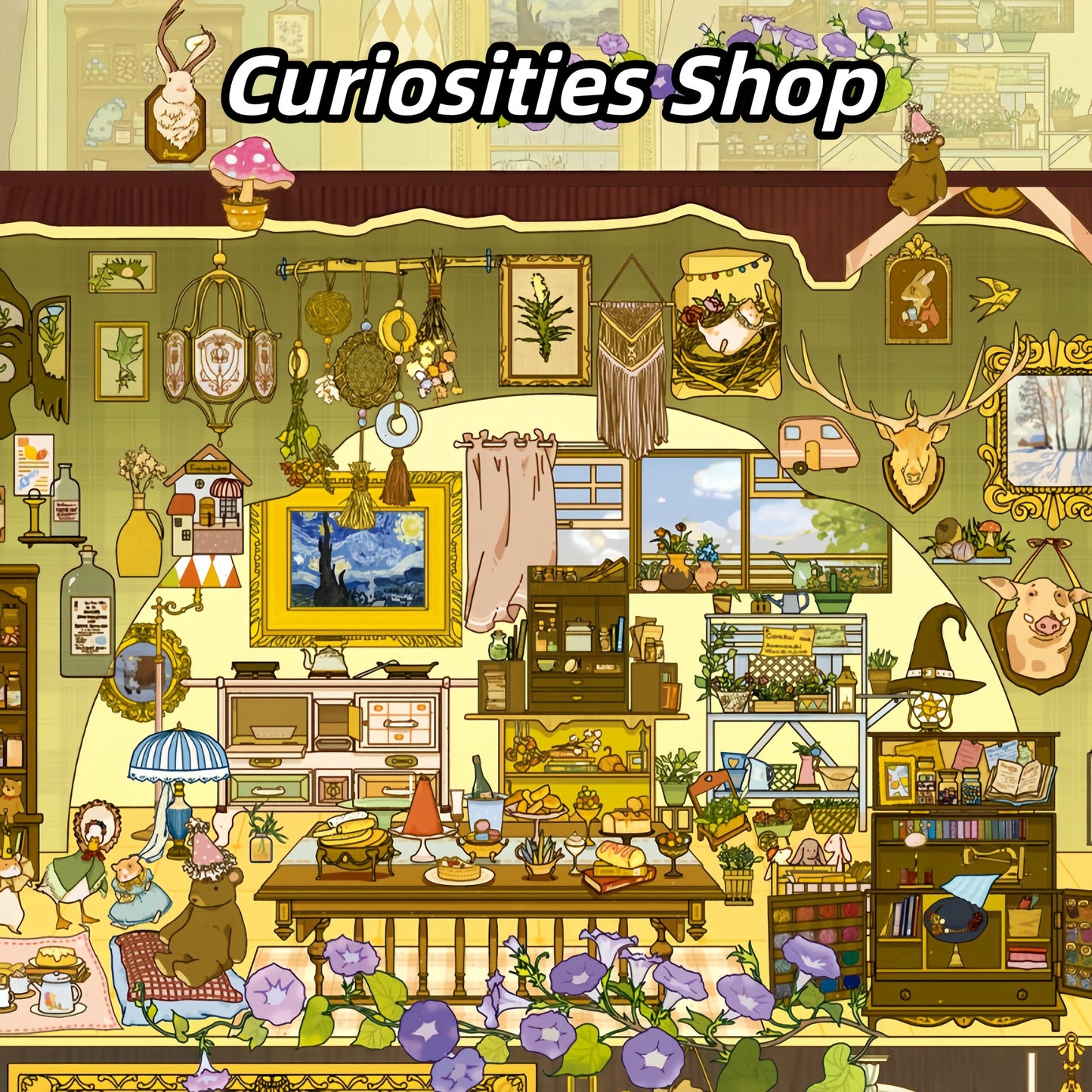 Curiosities Shop 3D Sticker
