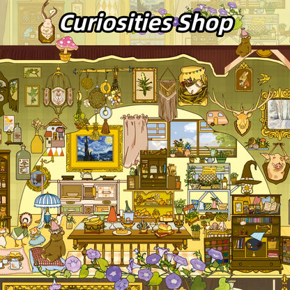 Curiosities Shop 3D Sticker