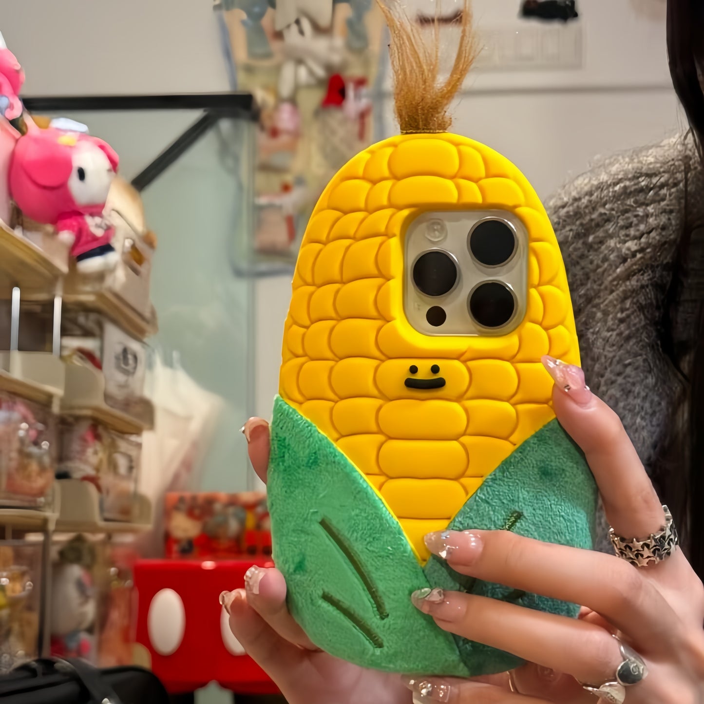 Corn Silk Silicone Phone Case