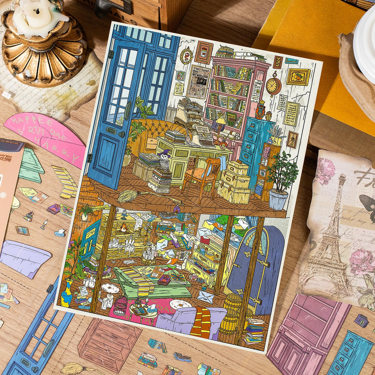 Magic Study 3D Sticker