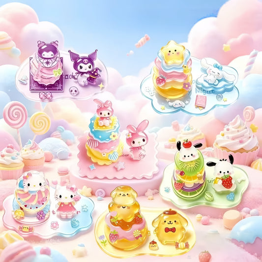 Sanrio Series 3D Stackable Stickers | 6 Cute Miniature Themes