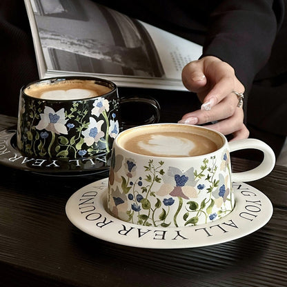 Blooming Lily of the Valley Ceramic Mug