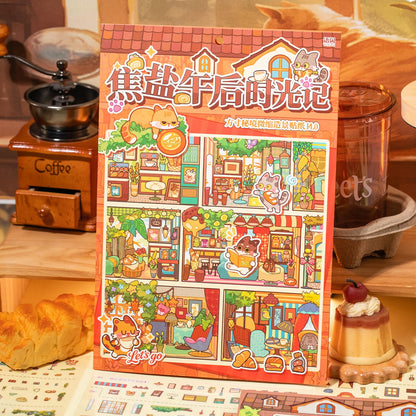 Salted Caramel Afternoon 3D Sticker