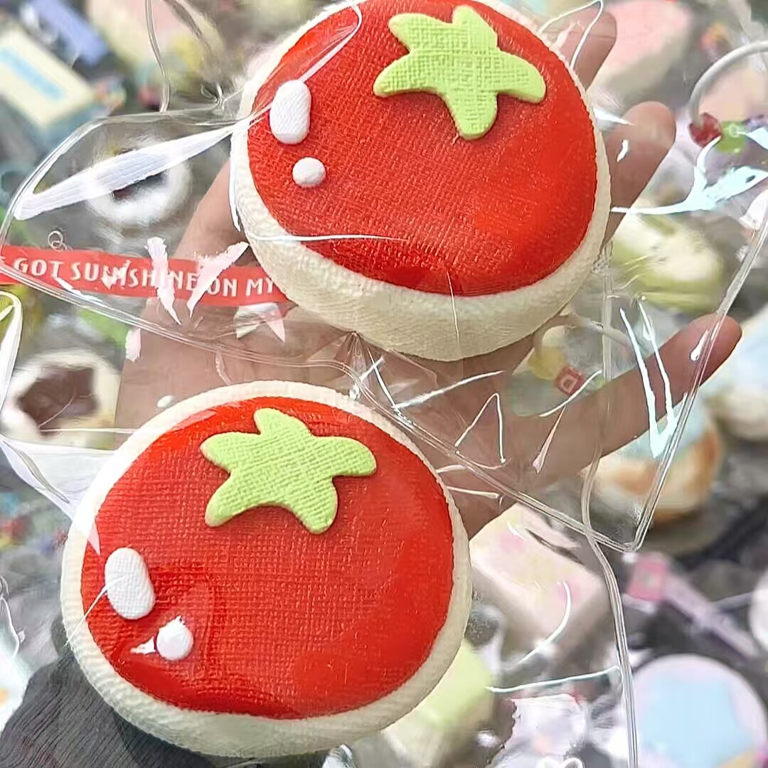 Cloth Texture Tomato Squishy