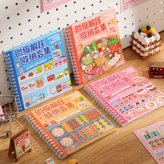 Shelf Display 3D Sticker Book