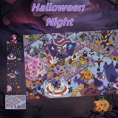Halloween Night 3D Sticker