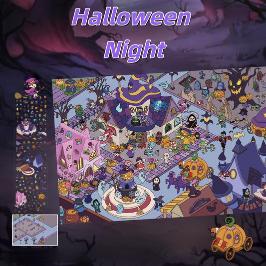Halloween Night 3D Sticker