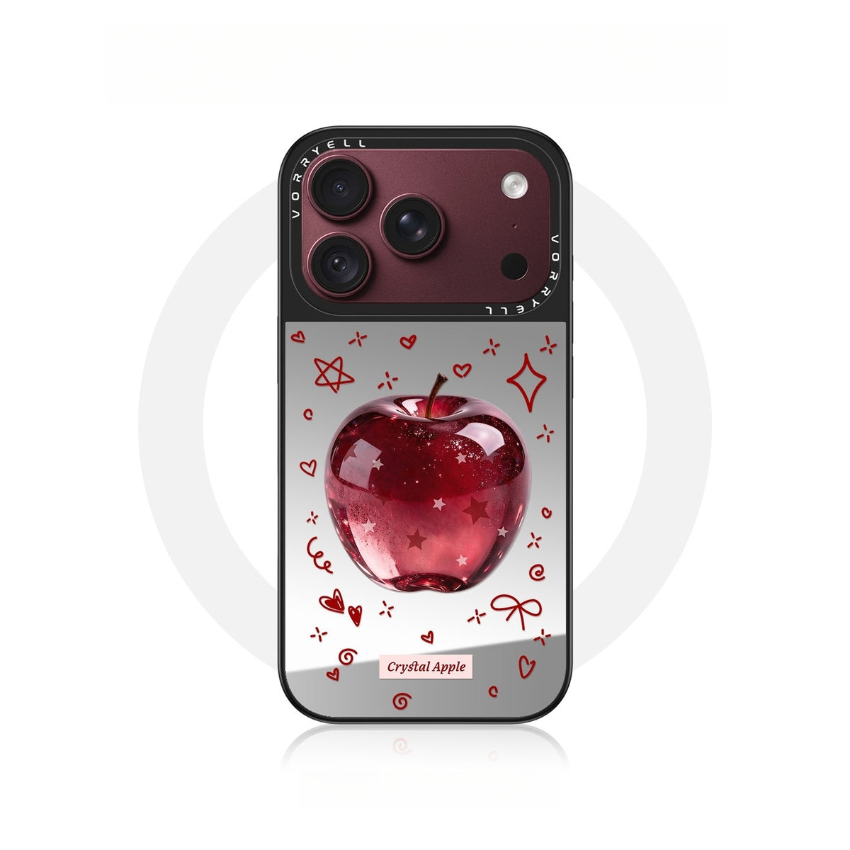 Red Glass Apple Acrylic Phone Case