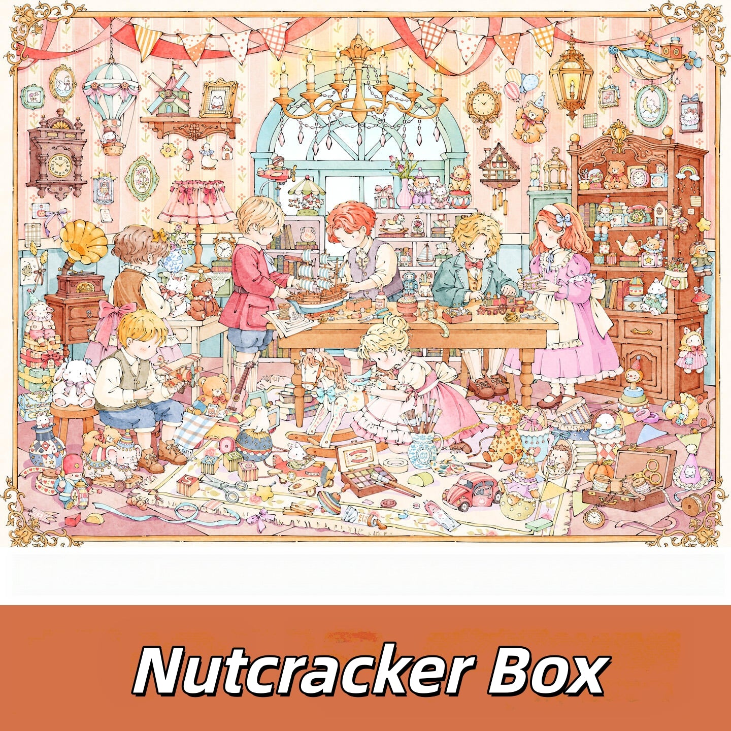 Tiny Tales 3D Sticker | 2 Cute Miniature Scenes