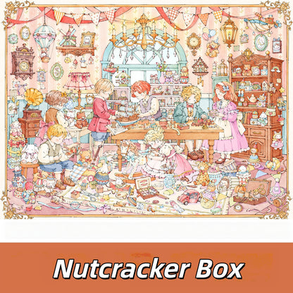Tiny Tales 3D Sticker | 2 Cute Miniature Scenes