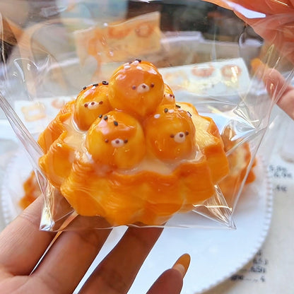 Cute Seal Egg Tart Squishy