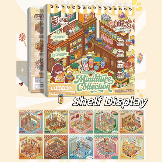 Shelf Display 3D Sticker Book