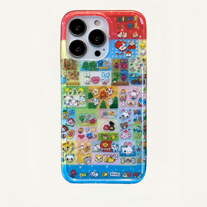 Showa Era Japanese Small Items & Animals Acrylic Phone Case