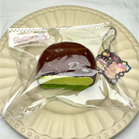 Dove Matcha Chocolate Pie Squishy