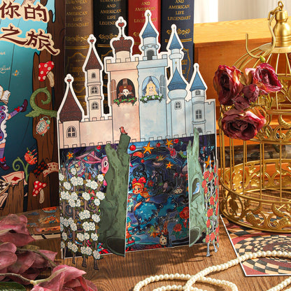 Alice's Adventure 3D Sticker | 3 Cute Miniature Scenes