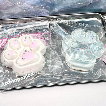 Rainbow Cat Paws Squishy