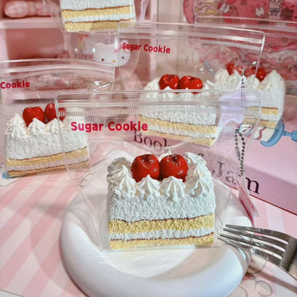 Cherry Mousse Cake Squishy