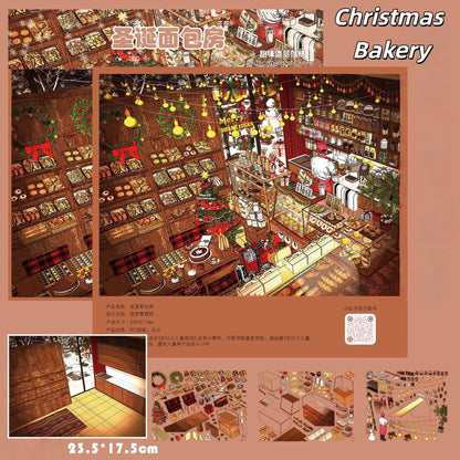Christmas Bakery 3D Sticker