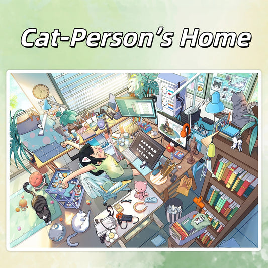 Cozy Corners 3D Sticker | 2 Cute Miniature Scenes