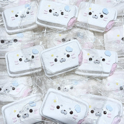 Square Wheel Cake Seal Squishy