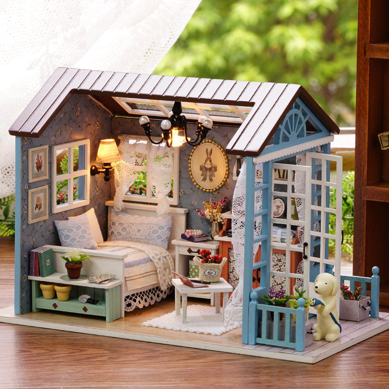 Forest Blue Time DIY Miniature House - English Instructions