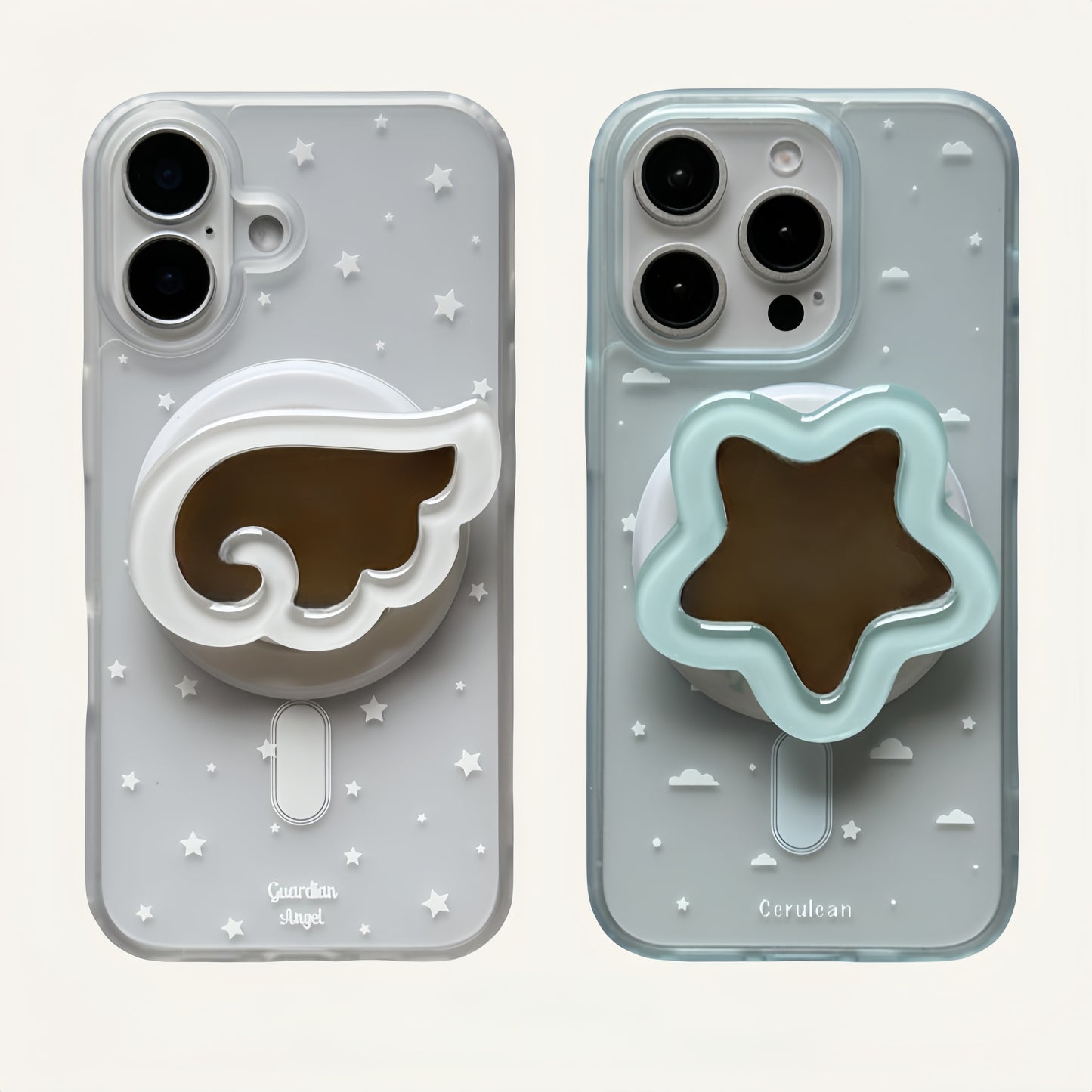 Star Cloud Magnetic Mirror Acrylic Phone Case