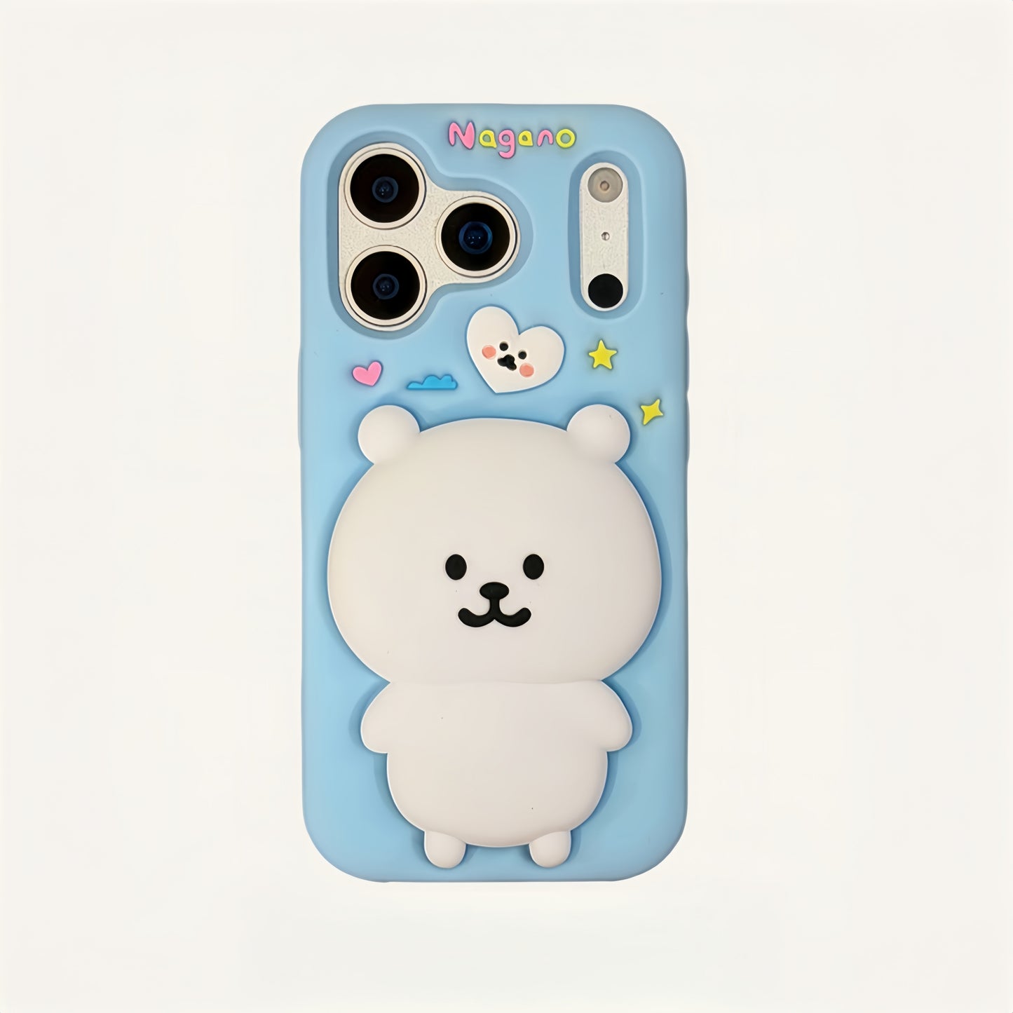 Cute Bear Silicone Phone Case