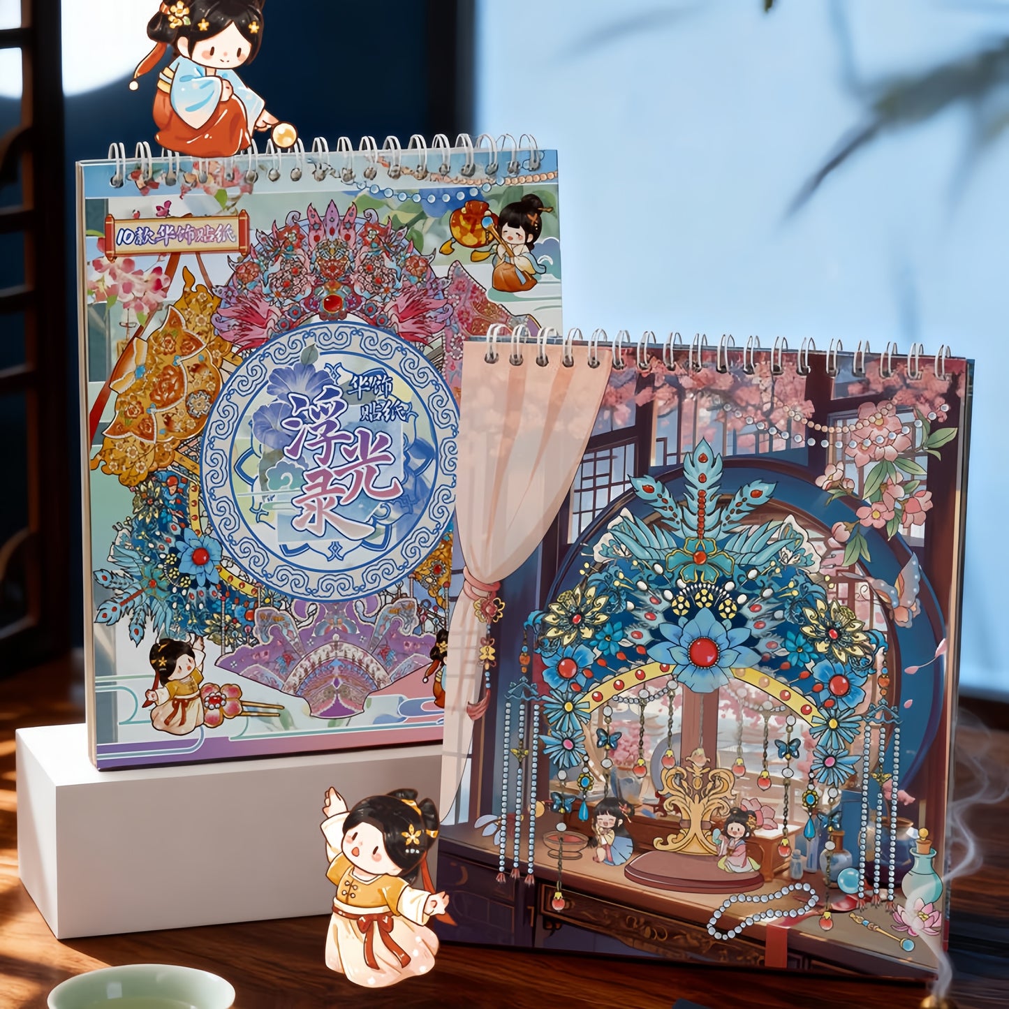 Floating Light Chronicles 3D Sticker Book