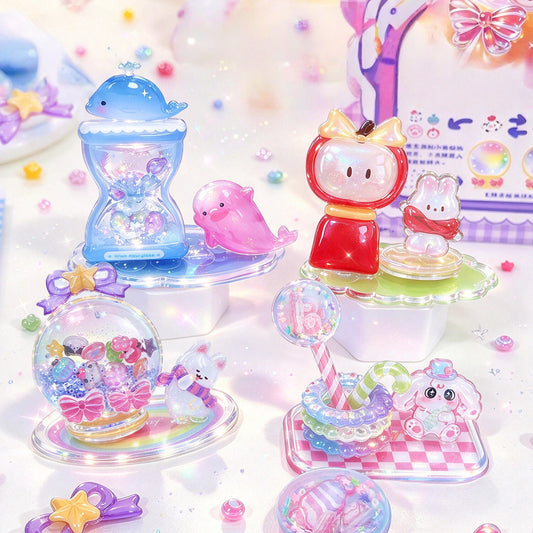 Colorful Magic Toys 3D Stackable Stickers | 4 Cute Miniature Themes