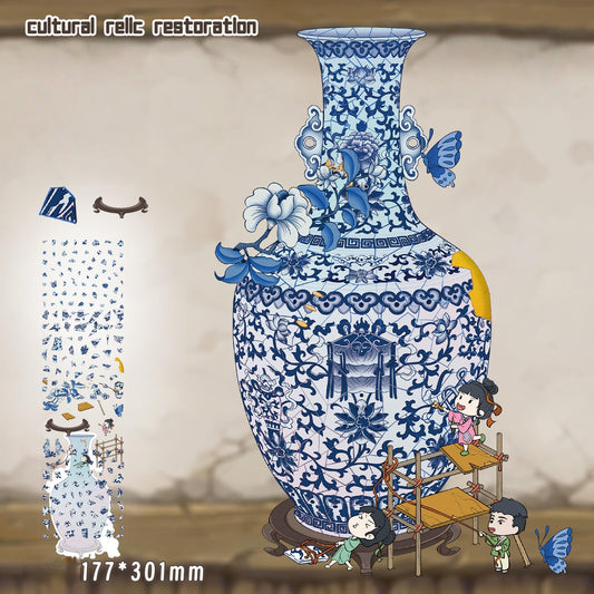 Cultural Relic Restoration 3D Sticker