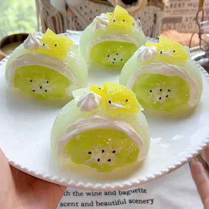 Kiwi Glutinous Rice Ball Squishy