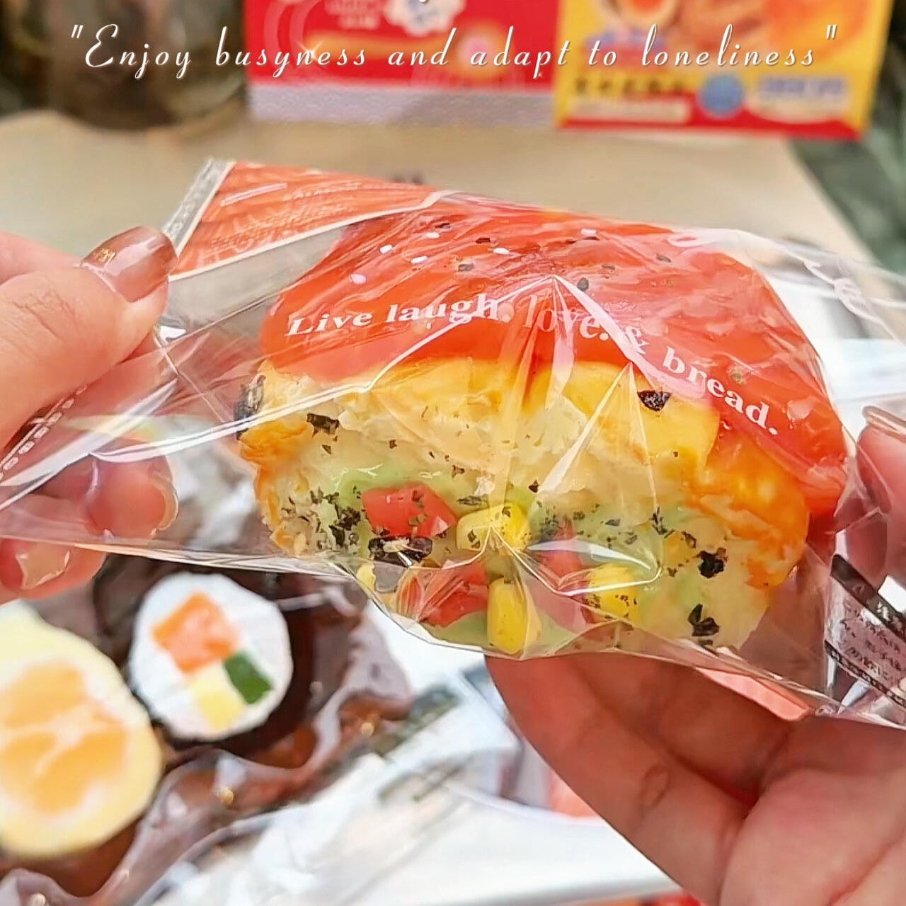 Wasabi Salmon Bread Squishy