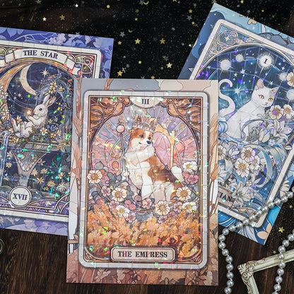 Cosmic Whispers 3D Sticker | 3 Cute Miniature Scene