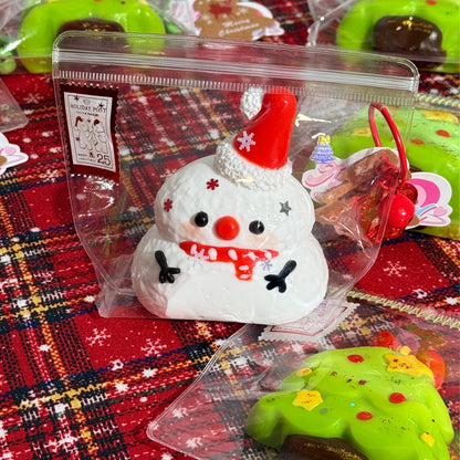 Christmas Snowman Squishy