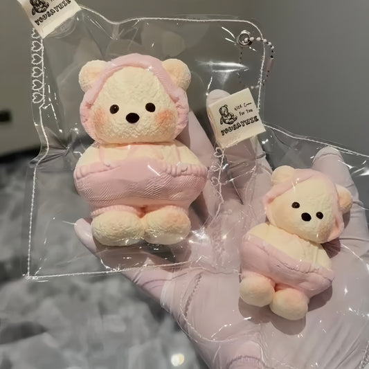 Hands-in-Pockets Bear Squishy