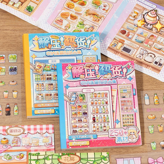 Stress Relief Organizing 3D Sticker Book