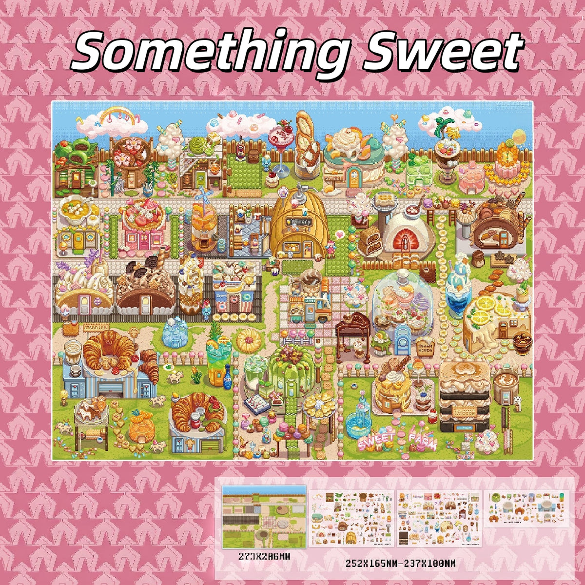 MOD Series 3D Sticker | 2 Cute Miniature Scenes