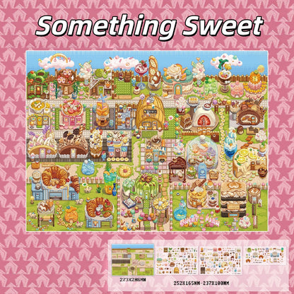 MOD Series 3D Sticker | 2 Cute Miniature Scenes