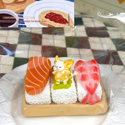 Nigiri Fox Sushi Squishy