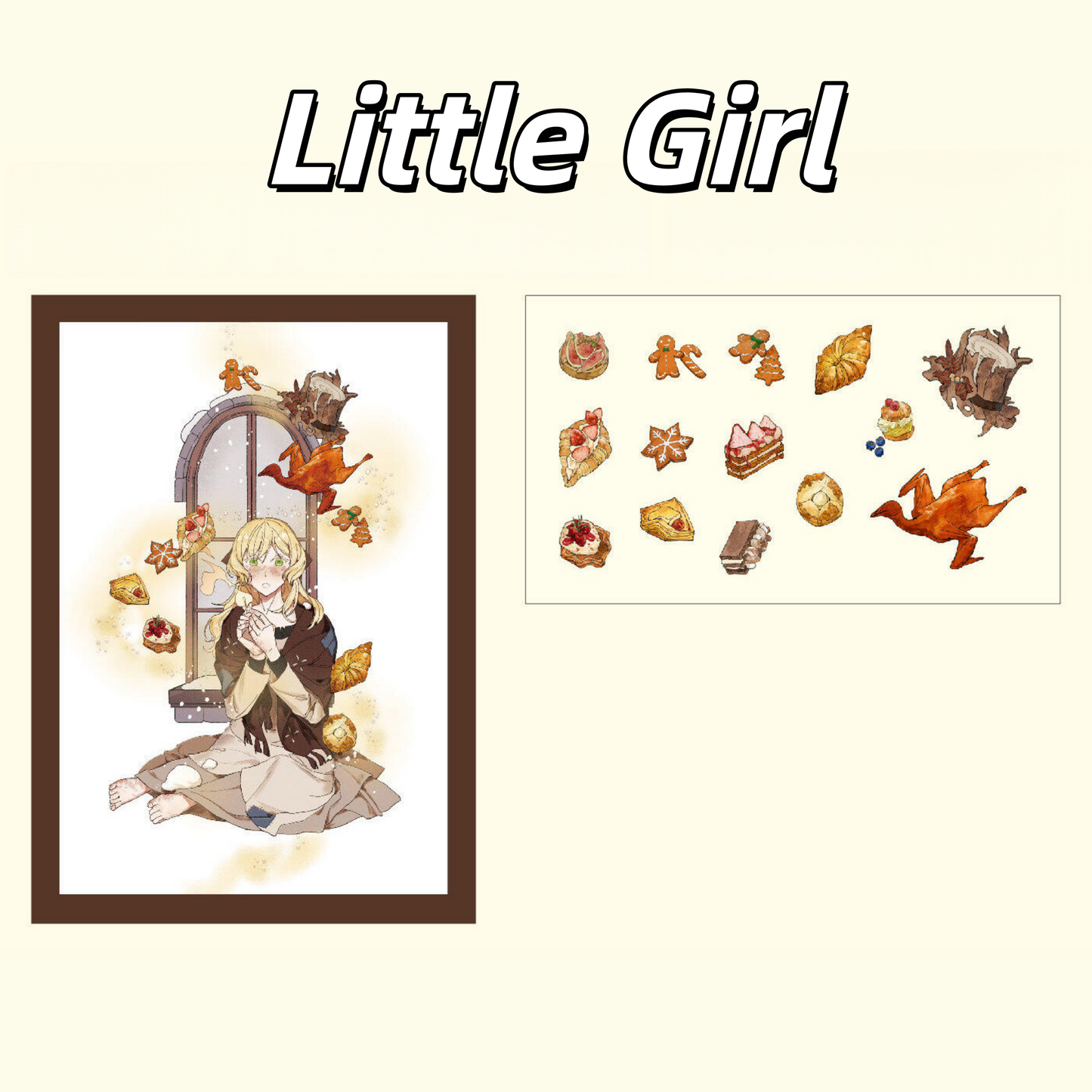 The Land of Honey 3D Sticker | 3 Cute Miniature Scenes