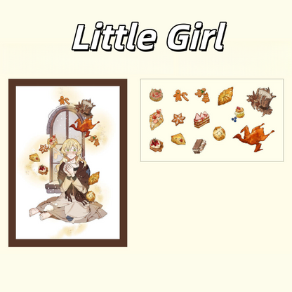 The Land of Honey 3D Sticker | 3 Cute Miniature Scenes