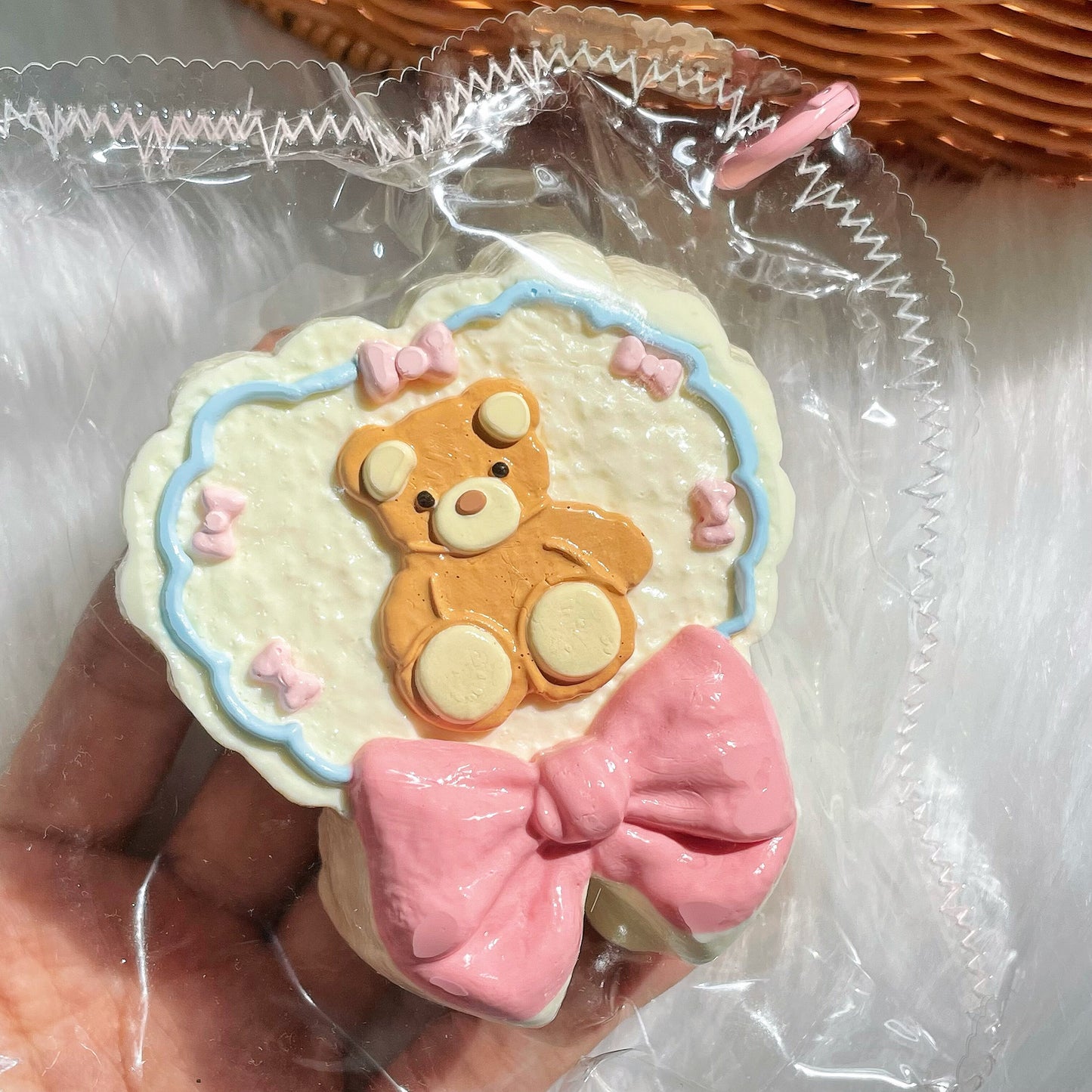 Bow Bear Squishy