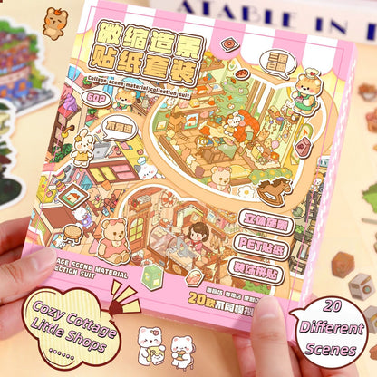 Dream Cottage 3D Sticker Book